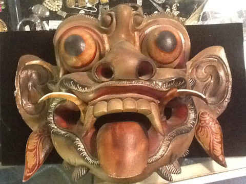 Indonesian lion mask
