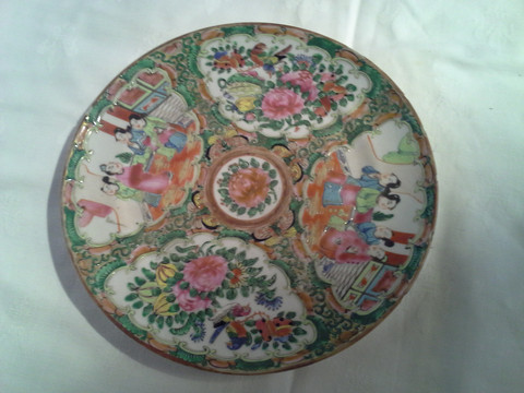 Rose Medallion Plate