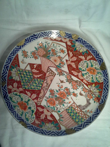 19th Century Japanese Imari Charger (repaired)